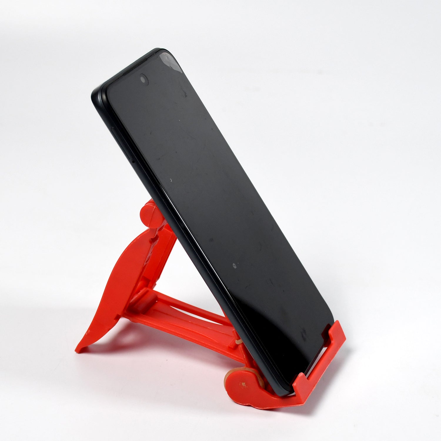 7352 Adjustable Foldable Plastic Square Mobile Stand Premium Mobile Stand Use For Home , Office & Multiuse DeoDap 7352 Adjustable Foldable Plastic Square Mobile Stand Premium Mobile Stand Use For Home , Office & Multiuse DeoDap